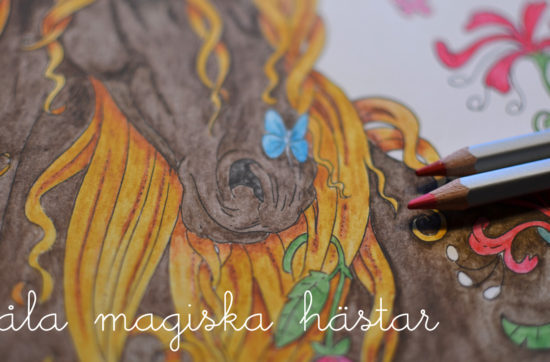 måla magiska hästar